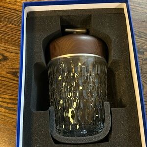 Brand new St. Louis folia lamp brown crystal